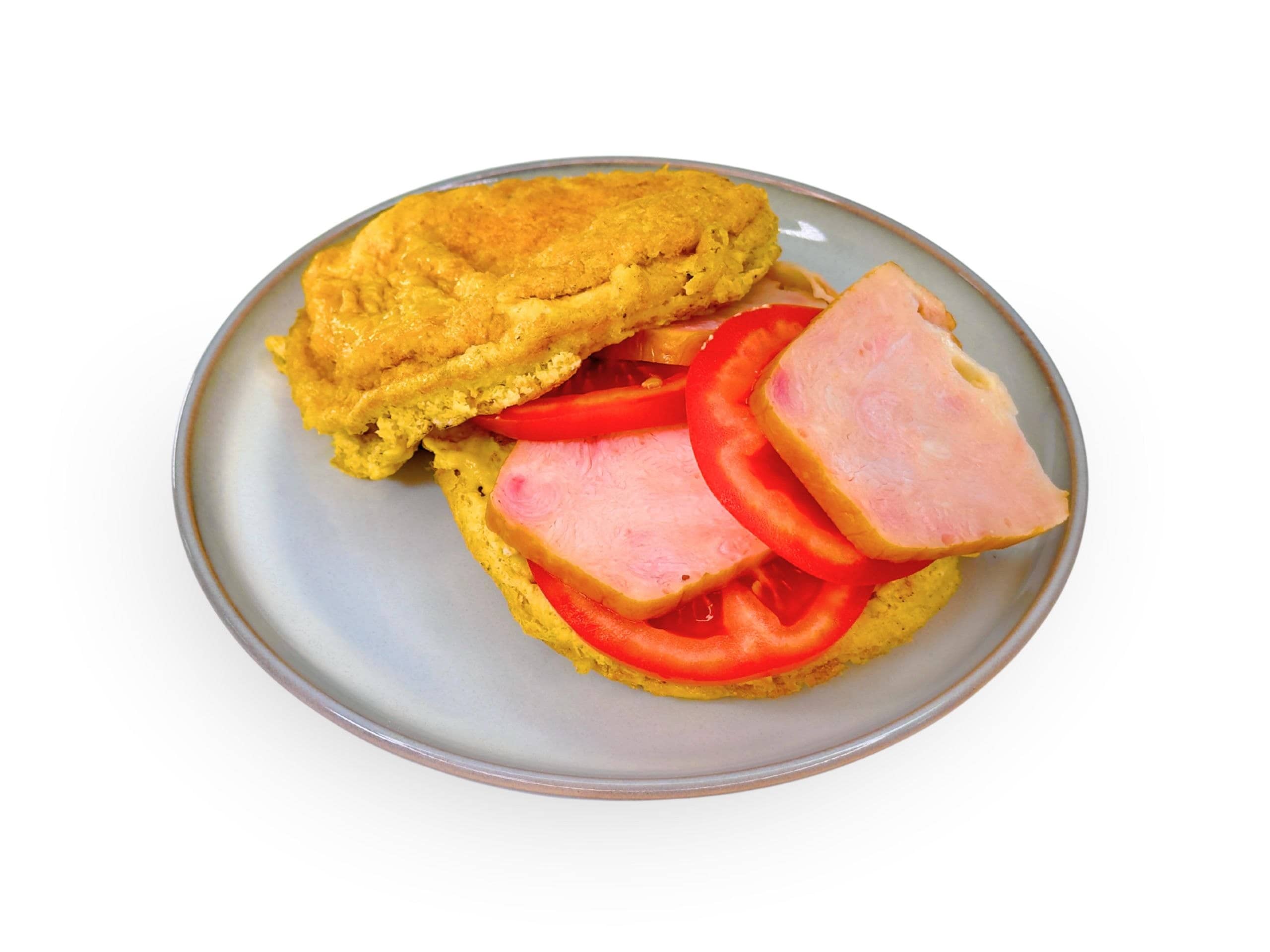 Egg white Toast with Turkey
