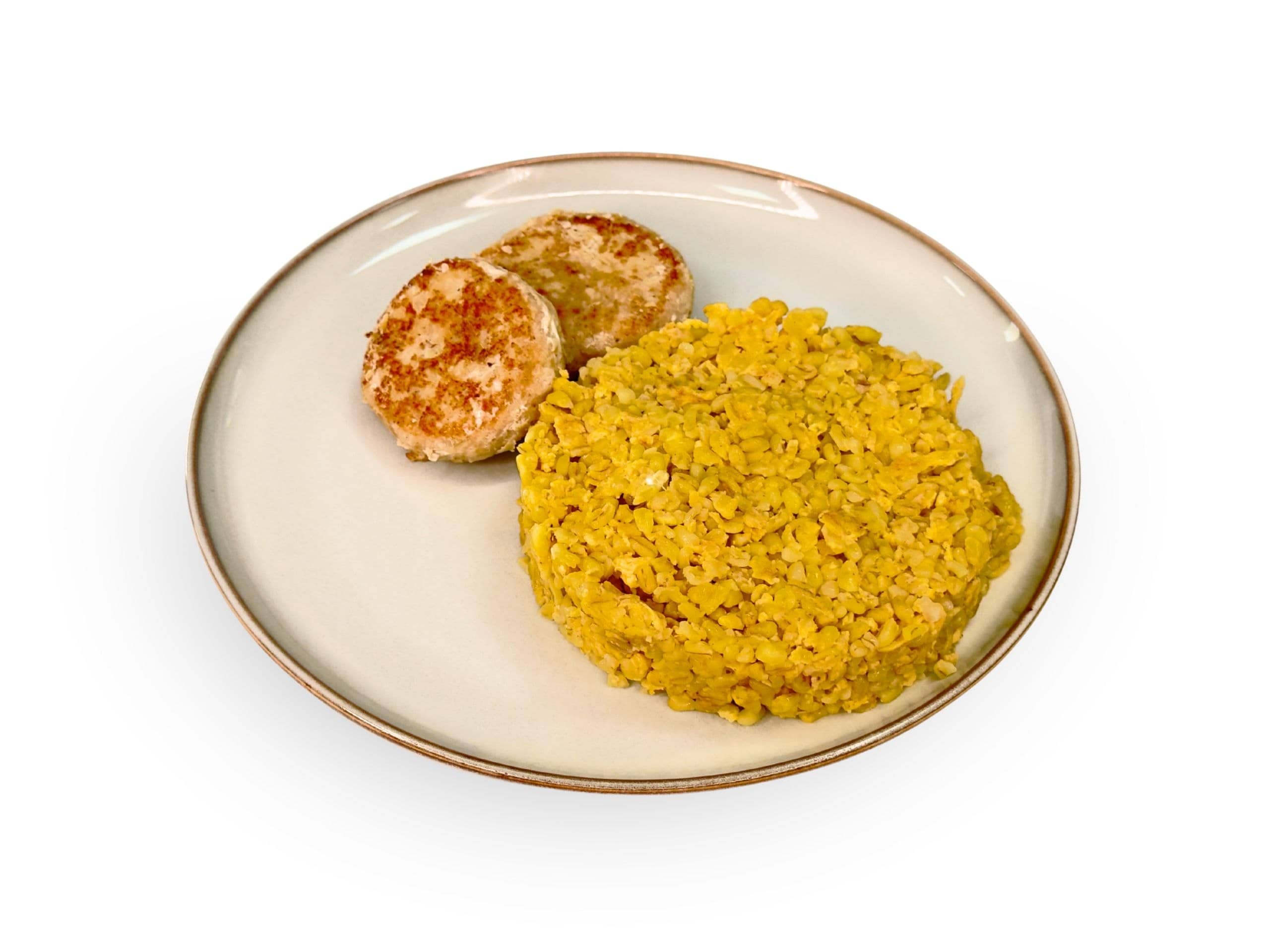 Chicken Cutlet with Bulgur