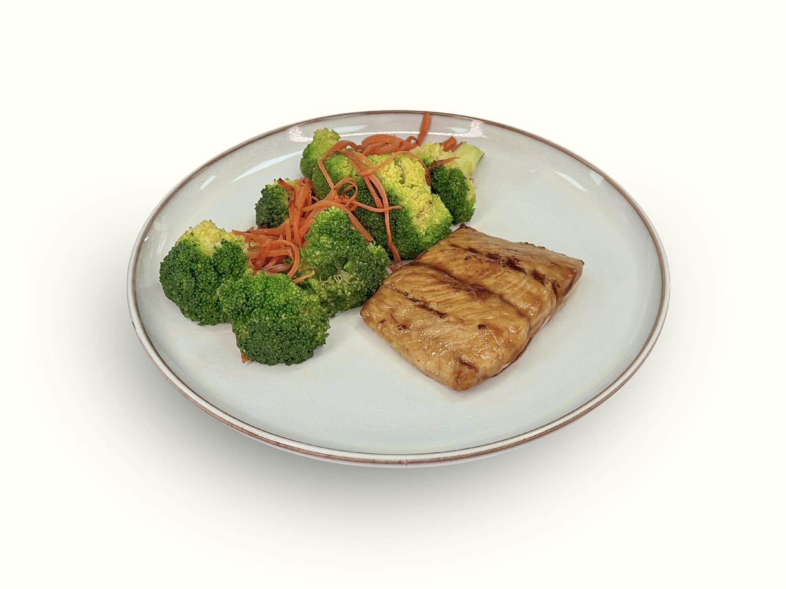 Steamed fish with Broccoli