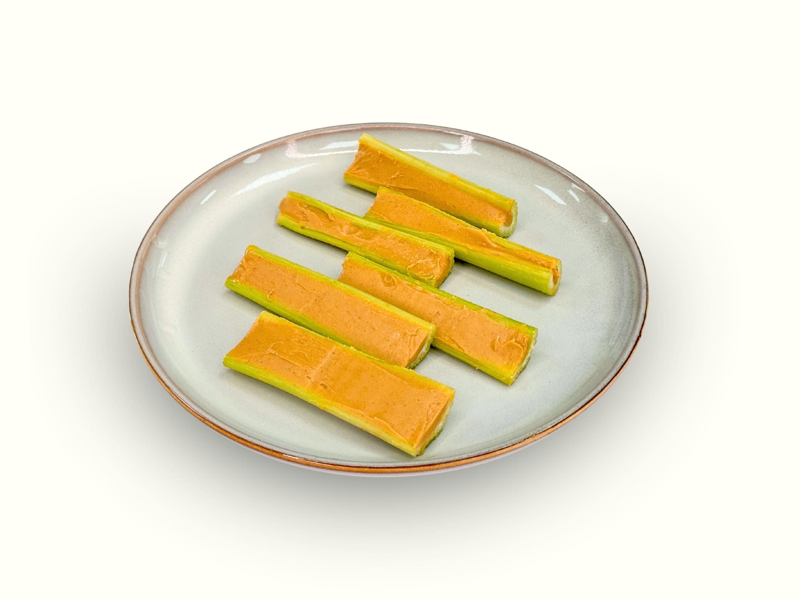 Celery with peanut butter