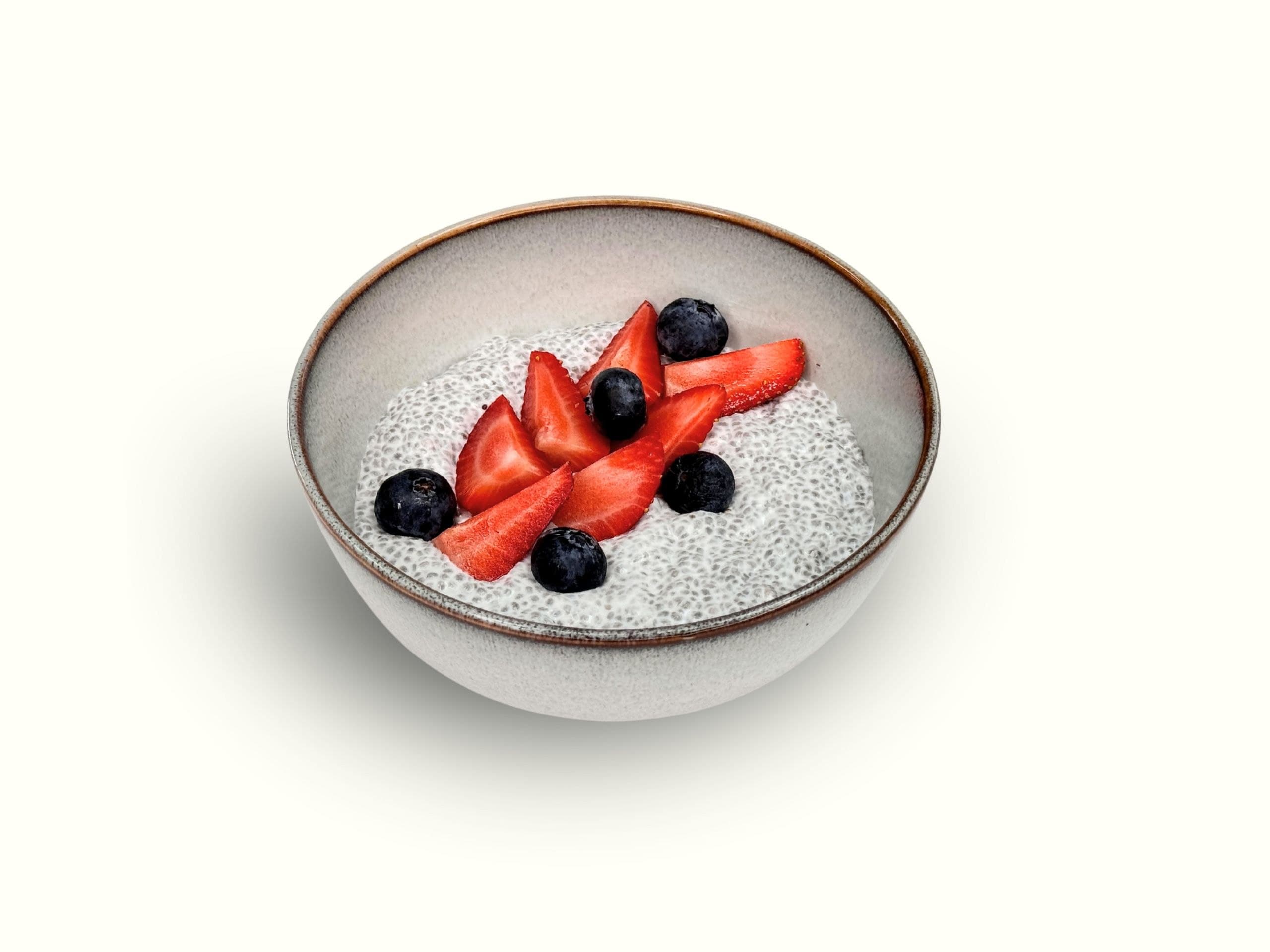 Chia pudding with coconut milk