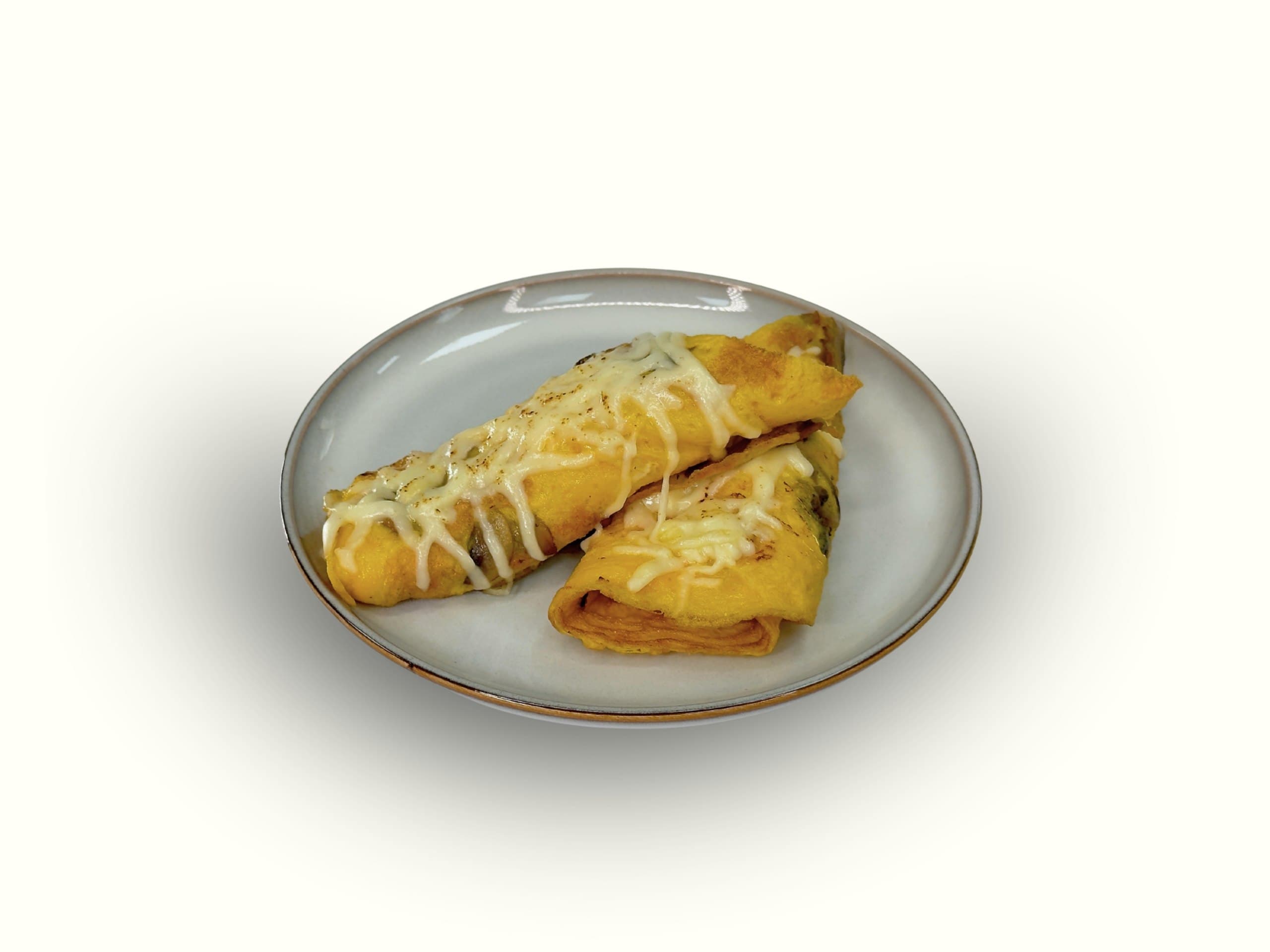 Omelette with Mushrooms and Cheese