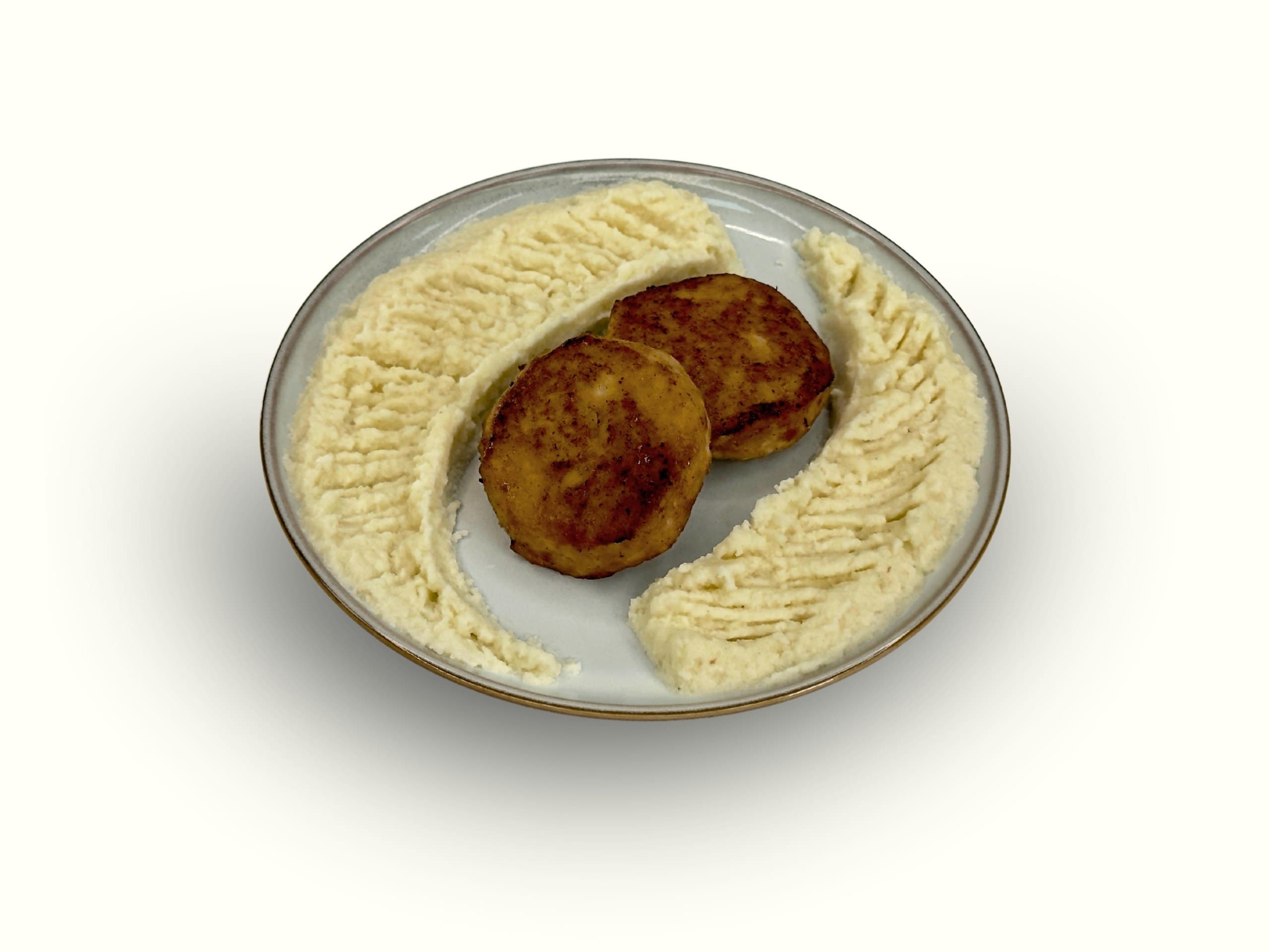 Chicken cutlets with Mashed cauliflower