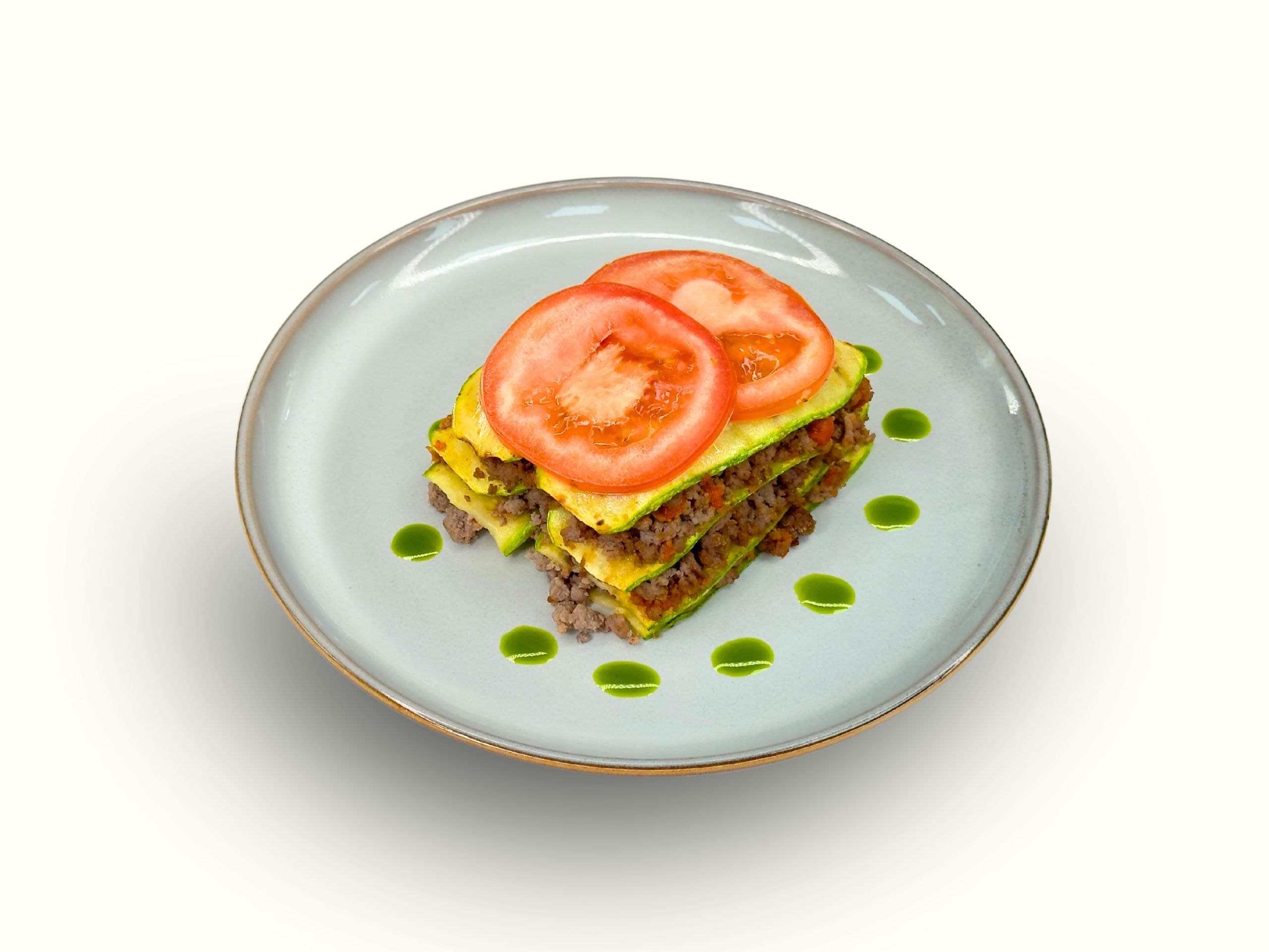 Zucchini Lasagna with Tomato