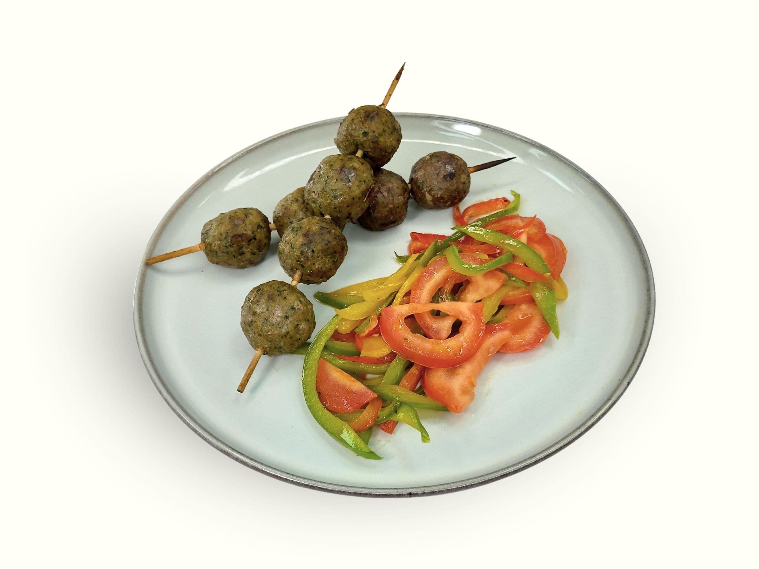 Beef Kebab with Vegetables