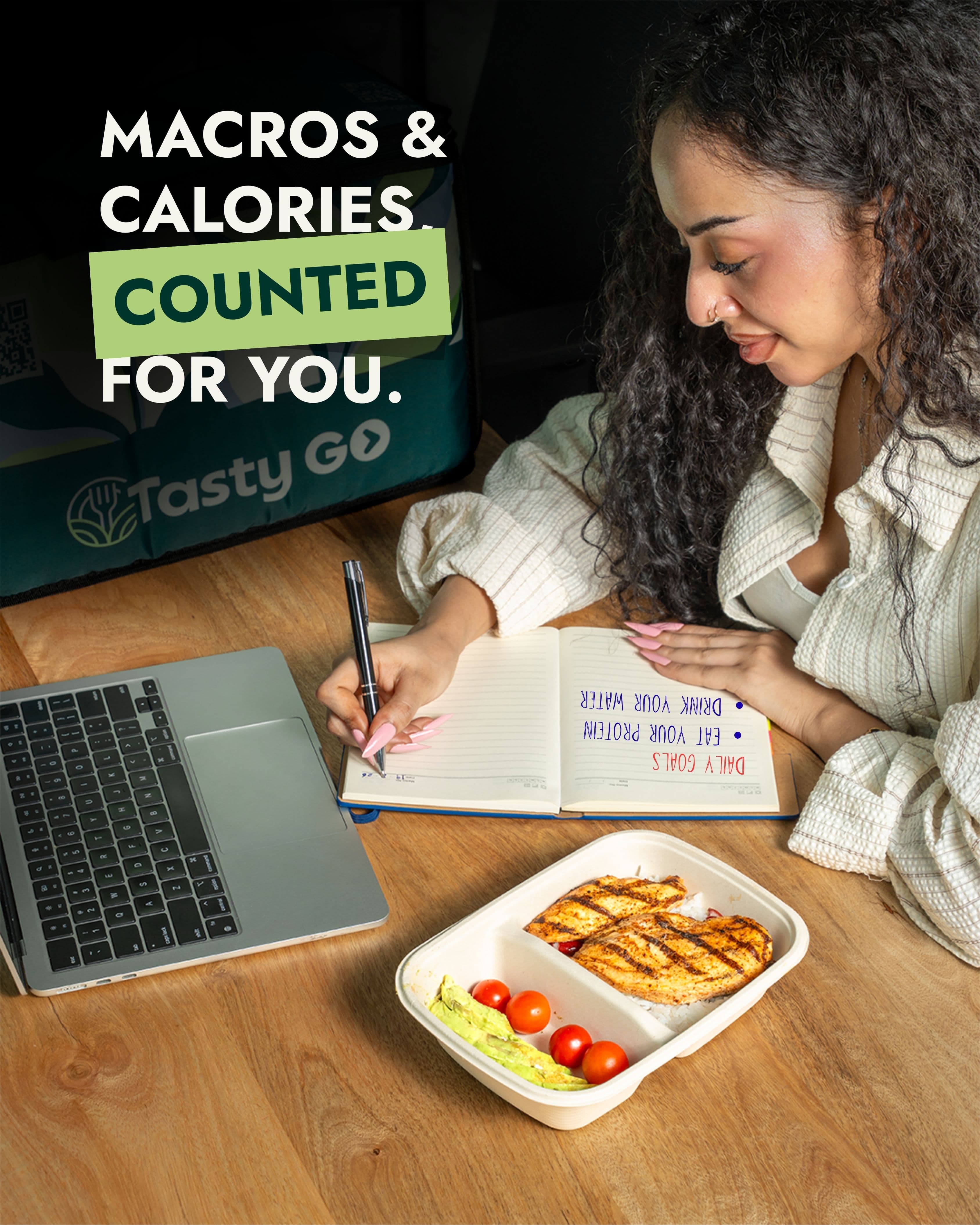 Macros & Calories counted for you