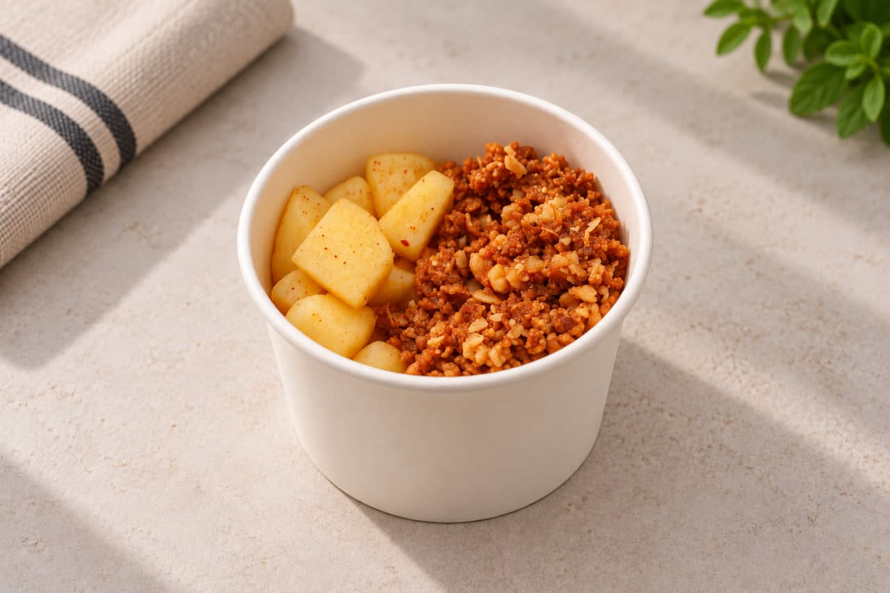 Apple crumble