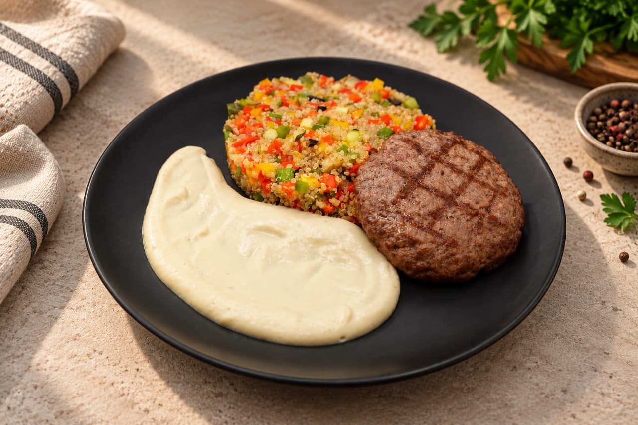 Beef Kofta with Tabouleh