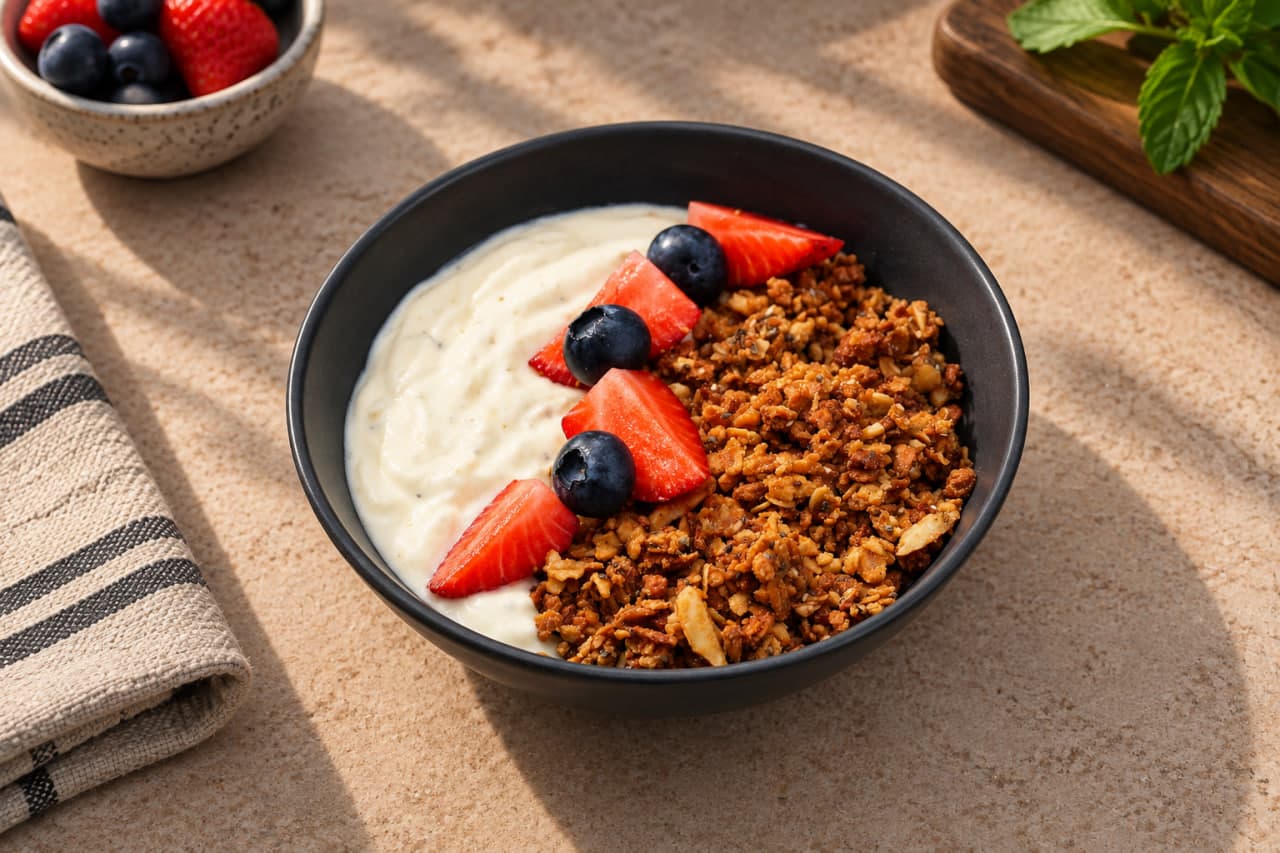 Granola with Greek Yogurt